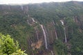 Seven sisters waterfall which symbolizes the seven states in northeast, Cherrapunji