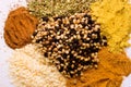 Seven spices Royalty Free Stock Photo