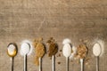 Seven teaspoons of sugar a day Royalty Free Stock Photo