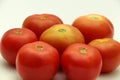 Seven Tomatoes in hexogan shape