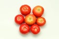 Seven Tomatoes makes one hexogan