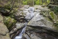 Seven Tubs Waterfall Rocky Forest Stream Royalty Free Stock Photo