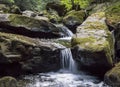 Seven Tubs Waterfall Rocky Forest Stream