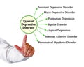 Types of Depressive Disorder