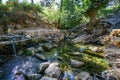 Seven water spring Epta Piges in forest near Kolymbia Rhodes, Greece