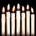 Seven White Candles