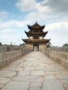 Seventeen span brige Jianshui, China Royalty Free Stock Photo