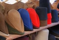 Seventeenth Century Felt Hats Royalty Free Stock Photo