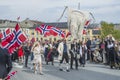 Seventeenth of may, norway's national day Royalty Free Stock Photo