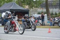 Seventies cycle run event , 70's Bikers