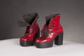 Seventies platform shoes