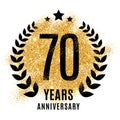 Seventy years golden anniversary