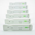 Several antigen tests arranged in a row Royalty Free Stock Photo