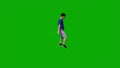 Several australian baby boy on vacation on green screen talking and walking in multiview on background in 1080 quality