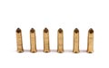 Several bullets Royalty Free Stock Photo