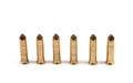 Several bullets Royalty Free Stock Photo