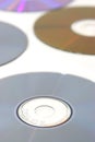 Several cd's Royalty Free Stock Photo