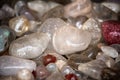 clear stones of different sizes Royalty Free Stock Photo