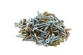 Several construction screws Royalty Free Stock Photo