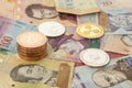 Several cryptocurrencies,bitcoin,ethereum,litecoin,ripple, accompanied by money from Venezuela