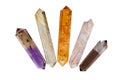 Several crystals 2 Royalty Free Stock Photo