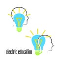 Several hanging lamps lamp idea ideas Bright Business Idea Concept Vector bulb light education icon Bright idea Big Bulbs Electric