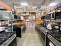 Several kitchen electronic units for sale at The Home Depot, Carmel Valley, San Diego