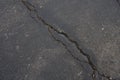 Dominating large diagonal cracks in dark pavement