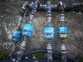 Water pipe meter