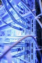 Several networking devices used for Internet connection