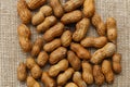 peanuts in shell - leguminous plant food Royalty Free Stock Photo