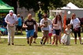 Several People Compete In Egg And Spoon Race At Festival