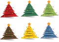 Quirky christmas trees