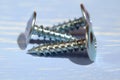 Several screws Royalty Free Stock Photo
