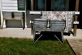 Wash tubs set up for laundry day Royalty Free Stock Photo