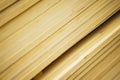 Several sheets of new clean plywood in a stack Royalty Free Stock Photo