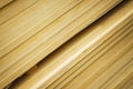 Several sheets of new clean plywood in a stack Royalty Free Stock Photo