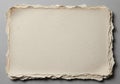 Several sheets of textured, cream-colored paper Royalty Free Stock Photo