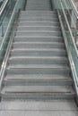 Several steps of granite stairs Royalty Free Stock Photo