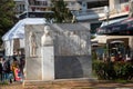 Several various statues and monuments in Thessaloniki