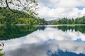 Several waterfalls of one of the most astonishing Plitvice Lakes, Croatia. A truly virgin and wonderful piece of nature Royalty Free Stock Photo