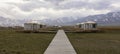 Yurts of Sayram Lake