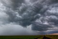 Severe Thunderstorm Forming - Illinois Royalty Free Stock Photo