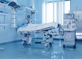 Severely ill patients and the dialysis machine Royalty Free Stock Photo