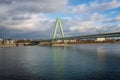 Severin Bridge (Severinsbrucke) - Cologne, Germany Royalty Free Stock Photo