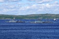 A Russian small-range anti-submarine battleship.