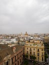 Sevile in a cloudy day Royalty Free Stock Photo