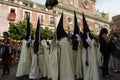 Spain - Holy Week celebrations in Seville Nazarenos