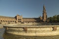 Sevilla Andalucia, Spain: Plaza de Espana Royalty Free Stock Photo