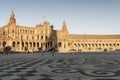 Sevilla Andalucia, Spain: Plaza de Espana Royalty Free Stock Photo